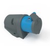 Bals Wall Mount Industrial Power Connector 16A 230V Blue Polyamide IP44 2P+PE IP44