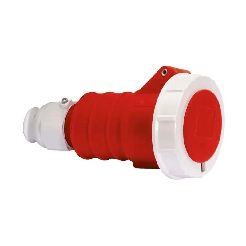 Bals Female Red Connector Accessory Polyamide IP67 3+PE Pole Format IP67 IP Rating 78mm Width IP67