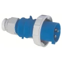 Bals Blue Cable Mount 2P+PE Straight Industrial Power Connector 32A 230V IP67 IP67