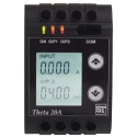 Sifam Tinsley Monitoring Relay, Programmable Voltage/Current Transducer, DIN Rail Mount TT20-V8EH2DRZ00000
