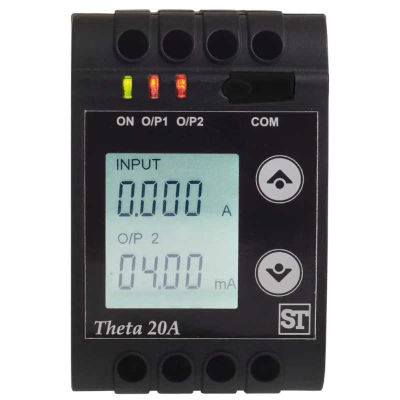 Sifam Tinsley Monitoring Relay, Programmable Voltage/Current Transducer, DIN Rail Mount TT20-V8EH2DRZ00000