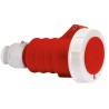 Bals Industrial Power Connector 32A 415V IP67 Red Cable Mount 3P+N+PE IP67