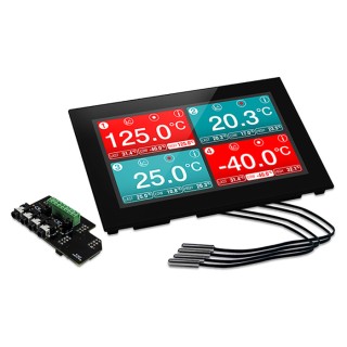Lascar Four Channel Temperature Data Logger with USB Interface EL-SGD 70-ATP