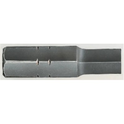 Facom Hex Screwdriver Bit Set, Hex 4 Size, 1/4 in Drive, 25 mm Overall Length, 3-Piece EH104.J3