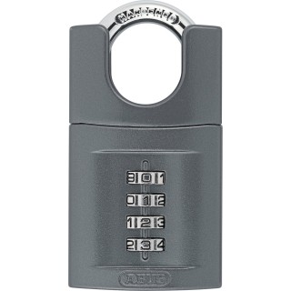 ABUS Combination Padlock Zinc Die Cast Body Weatherproof 8mm Shackle Diameter 27mm Length 50mm Width 72968