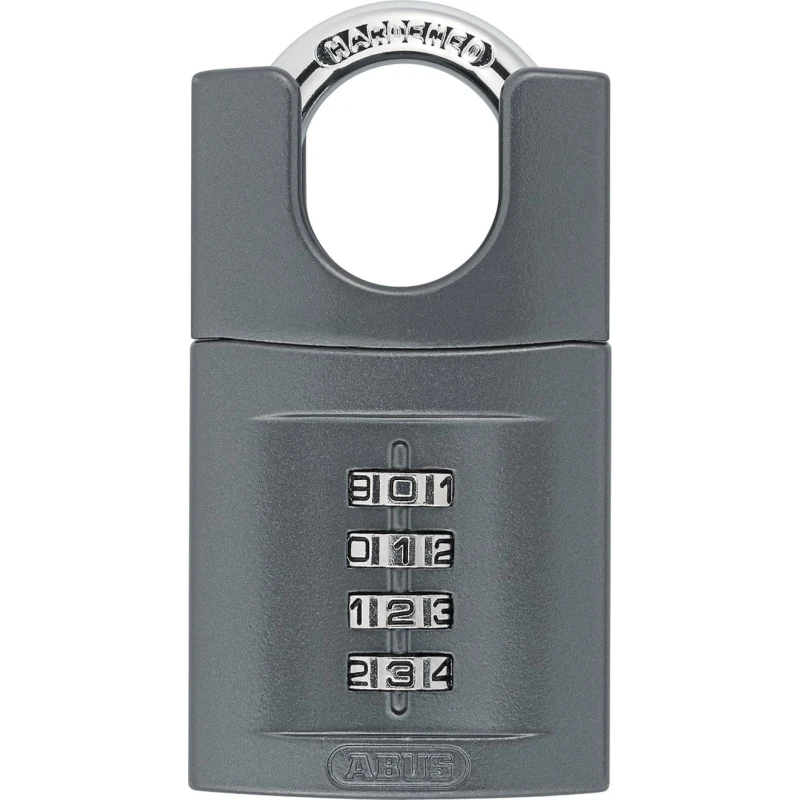 ABUS Combination Padlock Zinc Die Cast Body Weatherproof 8mm Shackle Diameter 27mm Length 50mm Width 72968
