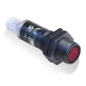 Baumer Through Beam Photoelectric Sensor Barrel Style 20 mm Detection Range PNP Output IP67 OR18.EI-PW1P.71O