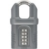 ABUS Combination Padlock Zinc Die Cast Weatherproof 8 mm Shackle, 65 mm Body 72969
