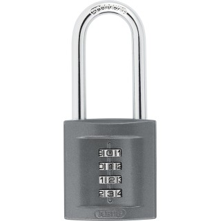 ABUS Combination Padlock Zinc Weatherproof Padlock 8 mm Shackle Diameter 57 mm Shackle Length 50 mm Width 08396