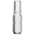 Facom Hex Screwdriver Bit Set, 6.35 mm Hex Drive Size, 4 mm 5 mm 6 mm Head Sizes, 25 mm Overall Length, 3 Pieces EH1.J3