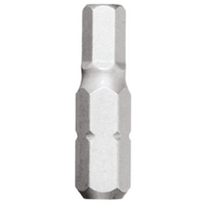Facom Hex Screwdriver Bit Set, 6.35 mm Hex Drive Size, 4 mm 5 mm 6 mm Head Sizes, 25 mm Overall Length, 3 Pieces EH1.J3