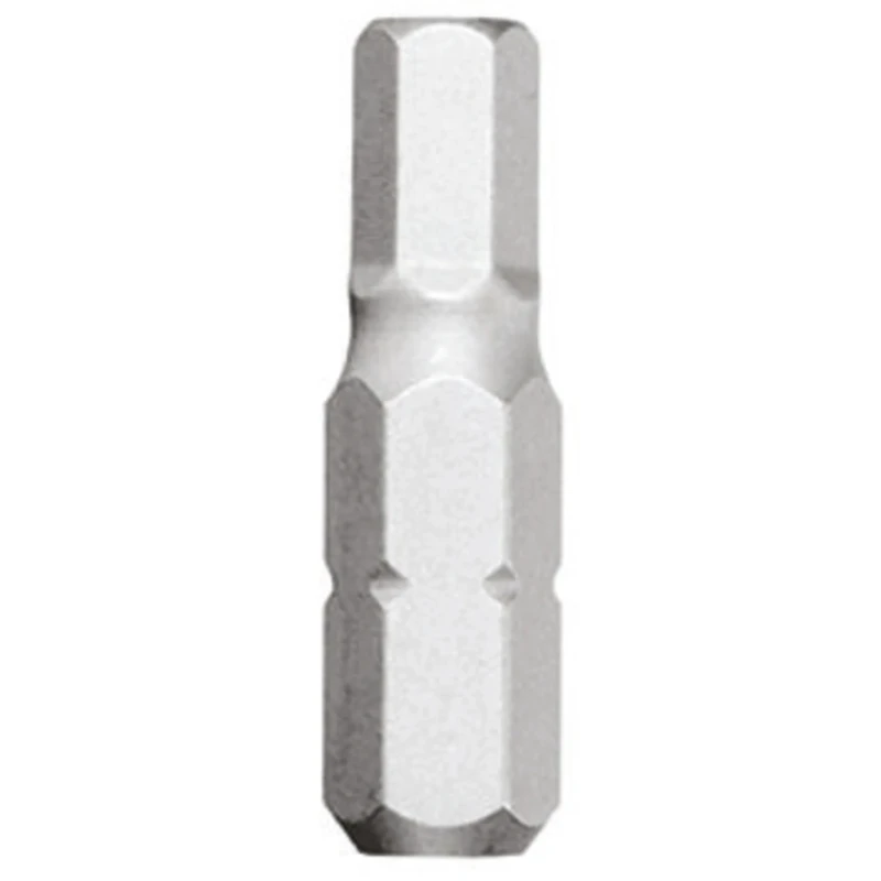 Facom Hex Screwdriver Bit Set, 6.35 mm Hex Drive Size, 4 mm 5 mm 6 mm Head Sizes, 25 mm Overall Length, 3 Pieces EH1.J3