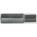 Facom Hex Screwdriver Bit Set, 6.35 mm Drive Size, 3 mm Tip, 25 mm Overall Length, 3 Pieces EH103.J3