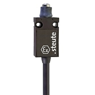 Steute Ex 14 Series Plunger Limit Switch DPST IP65 Fibreglass Reinforced Thermoplastic Housing 250V AC 6A 