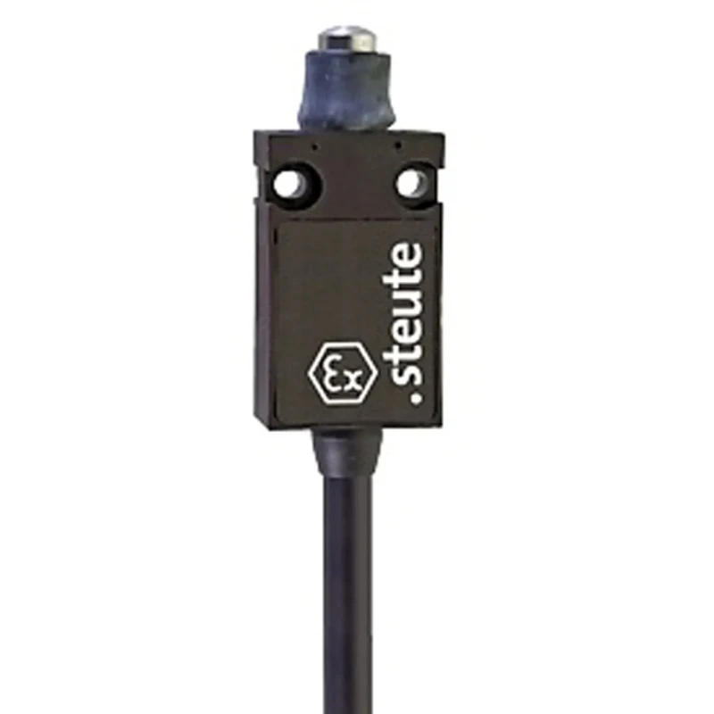 Steute Ex 14 Series Plunger Limit Switch DPST IP65 Fibreglass Reinforced Thermoplastic Housing 250V AC 6A 