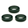 SES Sterling DA Black Polychloroprene Cable Grommet 7 mm Panel Hole Diameter for 5 mm Cable Dia. 02520132010