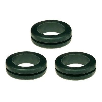 SES Sterling Black Polychloroprene DA Series Cable Grommet 9 mm Panel Hole Diameter for 6 mm Cable 02520133010