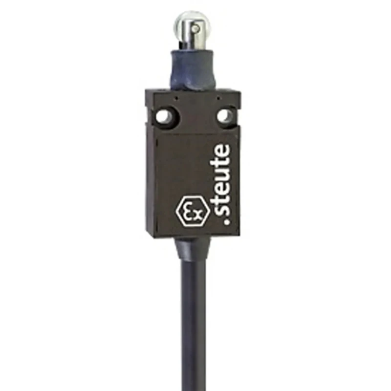 Steute Ex 14 Series Roller Plunger Limit Switch, 1 NO/1 NC Contact, Fibreglass Reinforced Thermoplastic Housing, 250V AC IP65