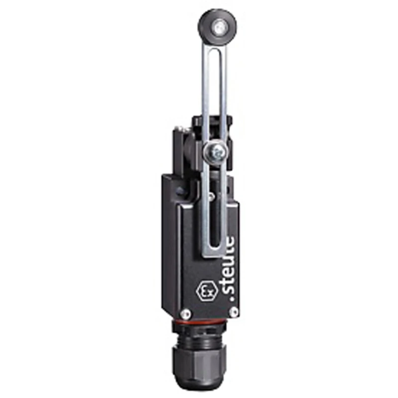 Steute Ex 97 Series Lever Limit Switch DPST IP66, IP67, IP69 Fibreglass Reinforced Thermoplastic Ex ES 97 DS 11 -60 c