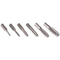 RS PRO 6 Piece Hexagon Drive Metric Standard Hand Tap Set, Thread Size M3 to M10, HSS Material 669-9394