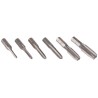 RS PRO 6 Piece Hexagon Drive Metric Standard Hand Tap Set, Thread Size M3 to M10, HSS Material 669-9394