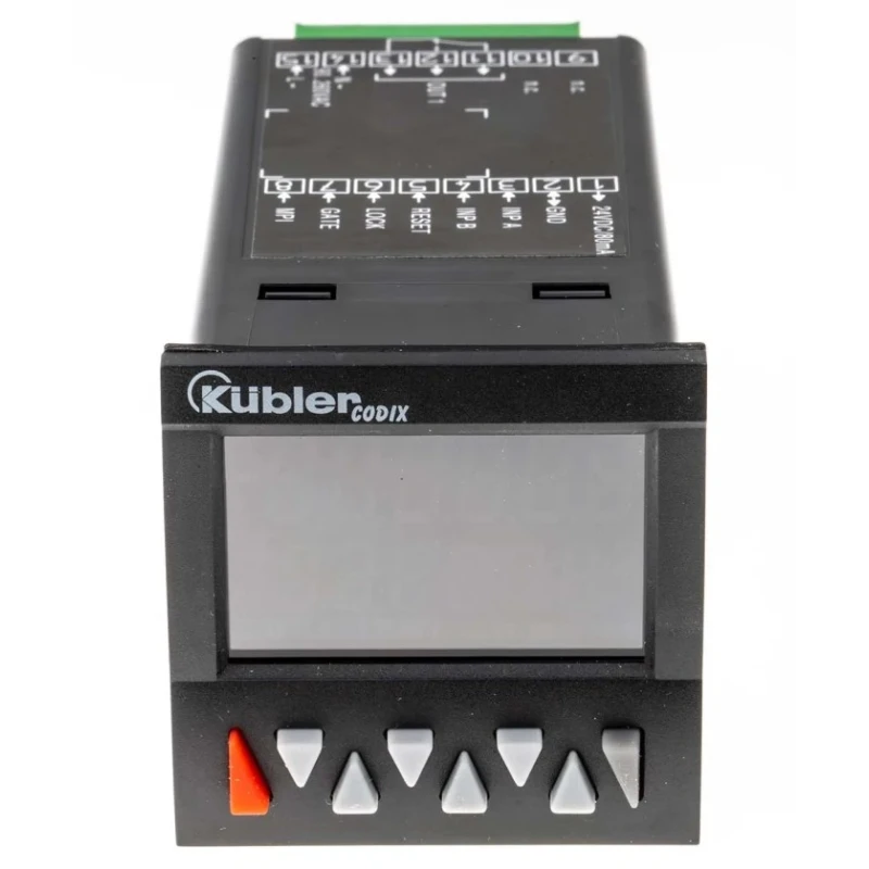 Kubler CODIX 923 Digital 6-Digit Multifunction LCD Counter 90-260VAC 65KHz Frequency 6.923.0103.000