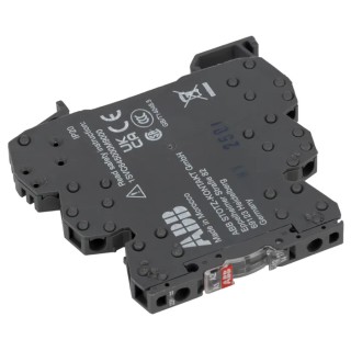 ABB R600 Series Electromechanical Interface Relay DIN Rail Mount 230V AC/DC Coil SPDT Contact 1SNA645004R0400 RB121-230VUC