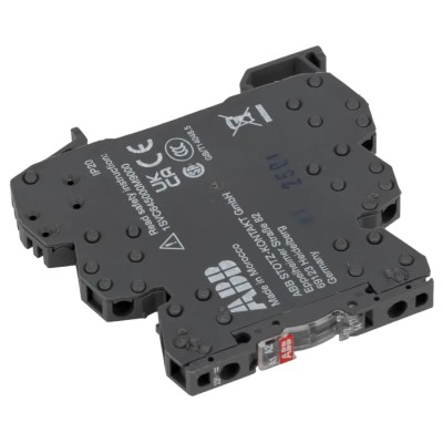ABB R600 Series Electromechanical Interface Relay DIN Rail Mount 230V AC/DC Coil SPDT Contact 1SNA645004R0400 RB121-230VUC