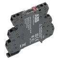 ABB R600 Series Electromechanical Interface Relay DIN Rail Mount 230V AC/DC Coil SPDT Contact 1SNA645004R0400 RB121-230VUC