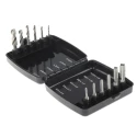 RS PRO Tap & Drill Set Metric Standard M3 to M10 Thread Size Hexagon Drive Hand Tap 12 Piece HSS 669-9404