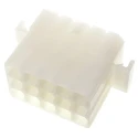Molex STANDARD 0.093 in Female Connector Housing 2.36 mm Pitch 15 Way 3 Row Straight 19-09-1151