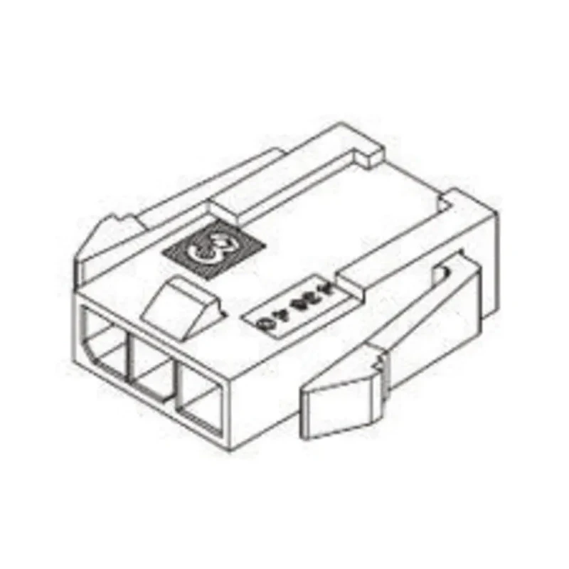 Molex Micro-Fit 3.0 Male Connector Housing 3 mm Pitch 5 Way 1 Row Straight 43640-0501