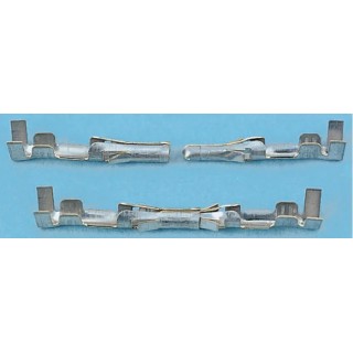 Molex 1189 Series Female Crimp Terminal, Gold Plated Brass Contact, Crimp Type, 20 AWG Min to 14 AWG Max 02-09-5106