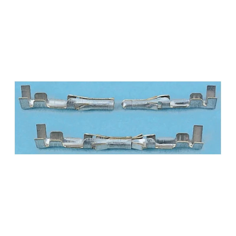 Molex 1189 Series Female Crimp Terminal, Gold Plated Brass Contact, Crimp Type, 20 AWG Min to 14 AWG Max 02-09-5106