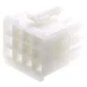 Molex Standard .093" Female Connector Housing, 12 Way, 3 Row Straight, 6.7 mm Pitch 39-03-6124