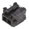 Molex Micro-Fit 3.0 Series Right Angle Through Hole PCB Header, 2 Contacts, 3 mm Pitch, 2 Row, Shrouded 43045-0201