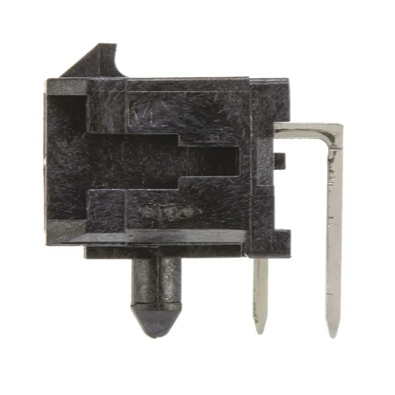 Molex Micro-Fit 3.0 Series Right Angle Through Hole PCB Header, 2 Contacts, 3 mm Pitch, 2 Row, Shrouded 43045-0201