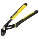 Stanley FatMax Water Pump Plier Bi-Material Handle Induction Hardened Jaws 200mm Overall Length 0-84-647