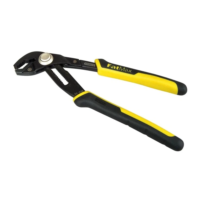 Stanley FatMax Water Pump Plier Multi-Grip Groove Joint Pliers 250mm Overall Length, 51mm Jaw Length 0-84-648