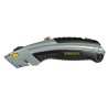 Stanley FatMax Retractable Utility Safety Knife with Straight Blade 60 mm 0-10-788