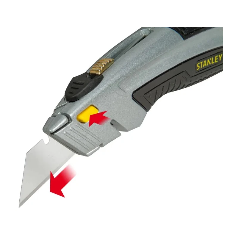 Stanley FatMax Retractable Utility Safety Knife with Straight Blade 60 mm 0-10-788