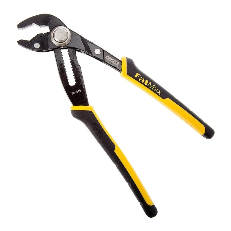 Stanley FatMax Water Pump Plier Multi-Grip Groove Joint Pliers 300mm Overall Length 75mm Jaw 17 Positions 0-84-649