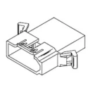 Molex Standard .093-Inch Male Connector Housing, 6.7 mm Pitch, 2 Way, 1 Row Straight 39-03-6020
