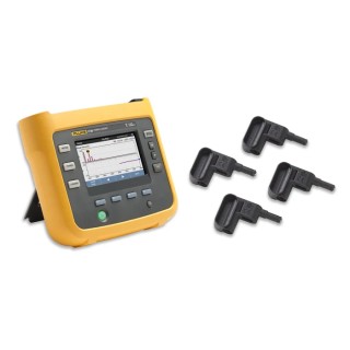 Fluke Three Phase Power Energy Monitor Bluetooth WiFi USB 4 Channel Accuracy ±(0.2%+0.01%) FLUKE-1736/EUS-GOLD
