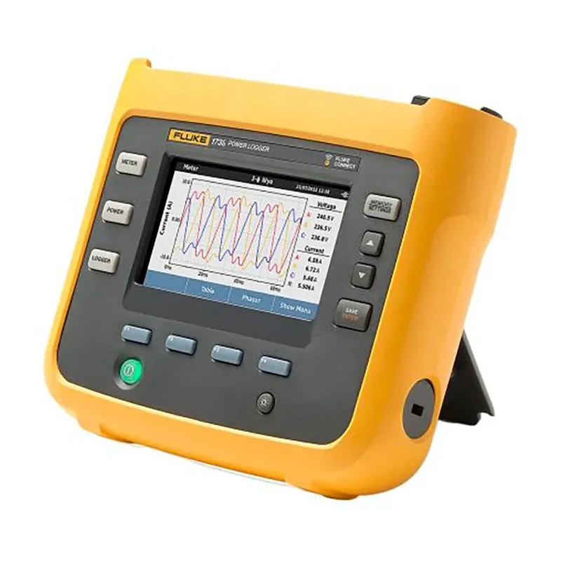 Fluke Three Phase Power Energy Monitor Bluetooth WiFi USB 4 Channel Accuracy ±(0.2%+0.01%) FLUKE-1736/EUS-GOLD