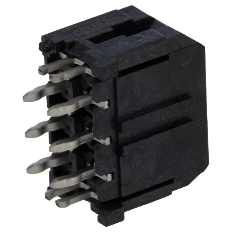 Molex Micro-Fit 3.0 Series Straight Through Hole PCB Header 6 Contacts 3 mm Pitch 2 Row Shrouded 43045-0625