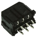 Molex Micro-Fit 3.0 Series Vertical Through Hole PCB Header, 6 Contacts, 3 mm Pitch, 2 Row, Shrouded 43045-0614