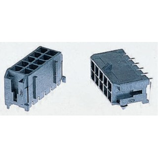 Molex Micro-Fit 3.0 Series Straight Through Hole PCB Header 10 Contact 3 mm Pitch 2 Row Shrouded 43045-1014