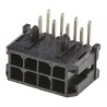 Molex Micro-Fit 3.0 Series Right Angle Through Hole PCB Header, 8 Contact, 3 mm Pitch, 2 Row, Shrouded 43045-0802