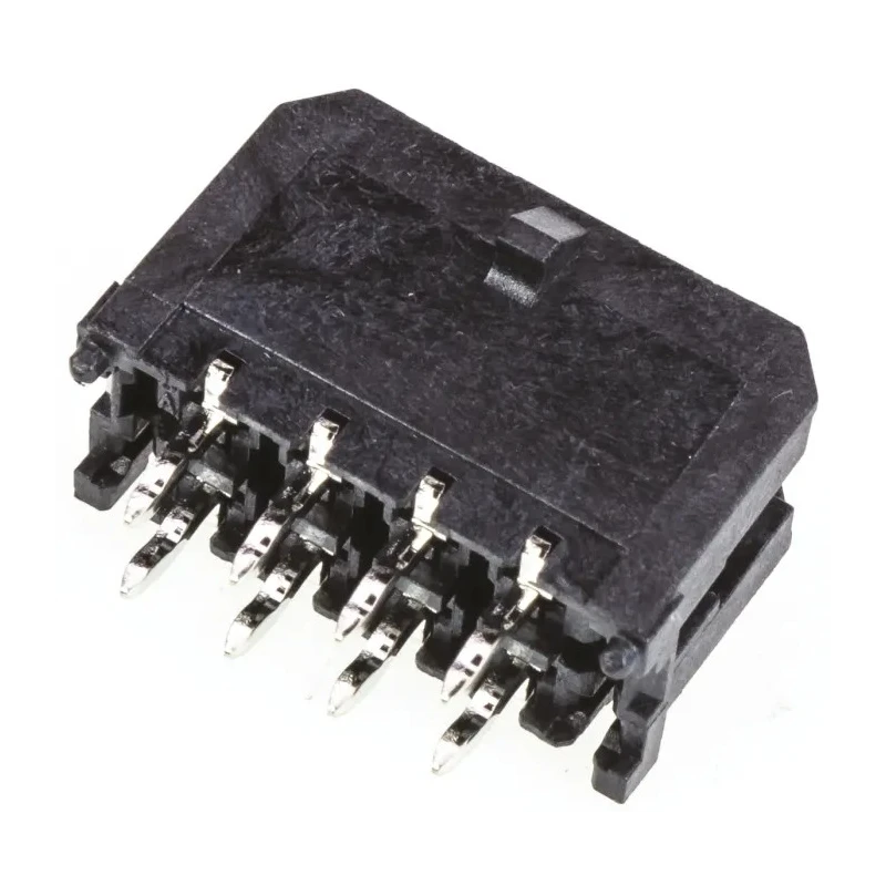 Molex Micro-Fit 3.0 Series Straight Through Hole PCB Header, 8 Contacts, 3 mm Pitch, 2 Row, Shrouded 43045-0814